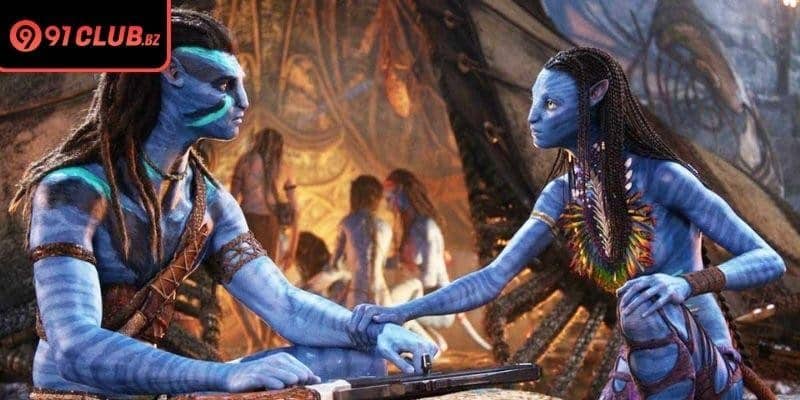 Logo of the Avatar franchise displayed during a major event Logo of the Avatar franchise displayed during a major event