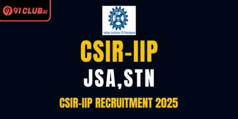 Official notification details for various professional IIP recruitment positions Official notification details for various professional IIP recruitment positions