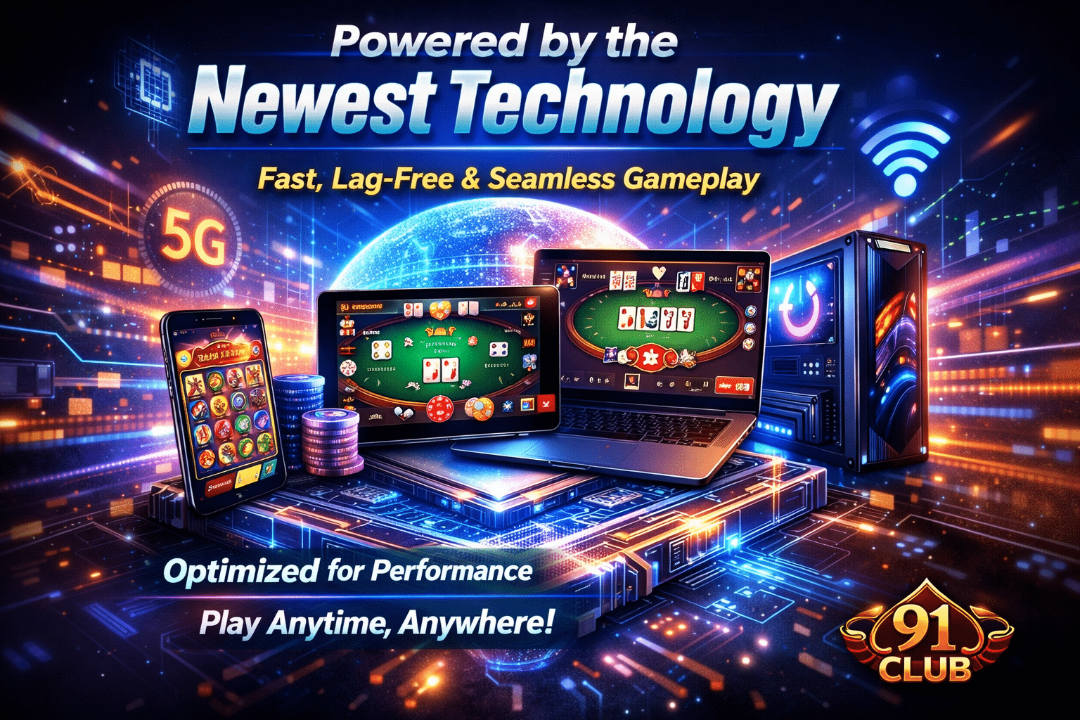 Powered by the Newest Technology